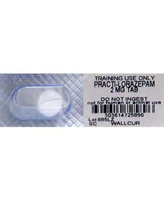 Picture of Clinical Training Medication Practi-Lorazepam™ Oral Med 2 mg per Tablet Blister Pack Tablet685LZ
