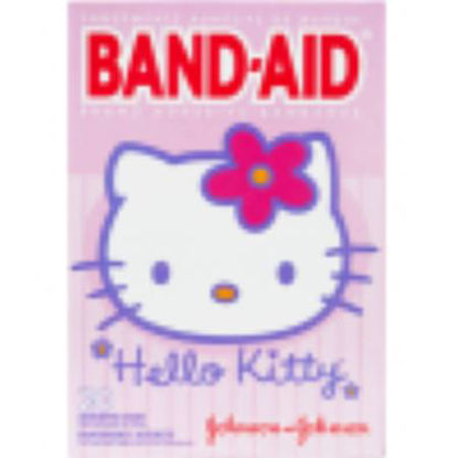 Picture of Adhesive Strip Band-Aid® Assorted Sizes Plastic Assorted Shapes Kid Design (Hello Kitty) Sterile10381370056161