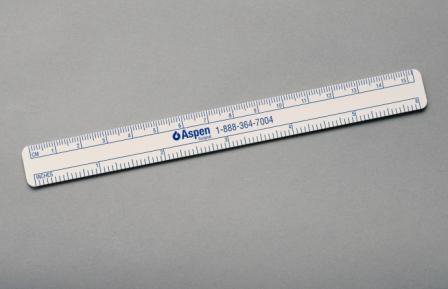 Picture of Wound Measuring Ruler 6 Inch Paper0003-00-PDR