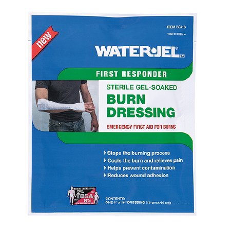 Picture of Burn Dressing Water-Jel® First Responder 4 X 16 Inch Rectangle SterileB0416-28.00.000