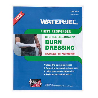 Picture of Burn Dressing Water-Jel® First Responder 4 X 16 Inch Rectangle SterileB0416-28.00.000