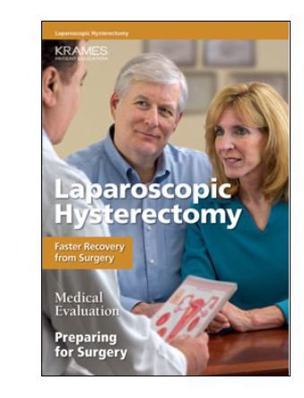 Picture of Patient Booklet Krames® Laparoscopic Hysterectomy11912