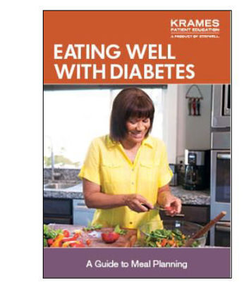 Picture of Patient Booklet Krames® Eating Well With Diabetes12310