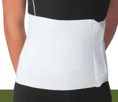Picture of Abdominal Binder Procare® 3X-Large Contact Closure 82 to 100 Inch Waist Circumference 12 Inch Adult79-89260