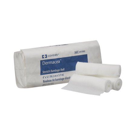 Picture of Conforming Bandage Dermacea™ Cotton / Polyester 1-Ply 4 Inch X 4 Yard Roll Shape NonSterile441502