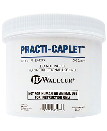 Picture of Clinical Training Medication Practi-Caplet™ Jar Caplet670PC