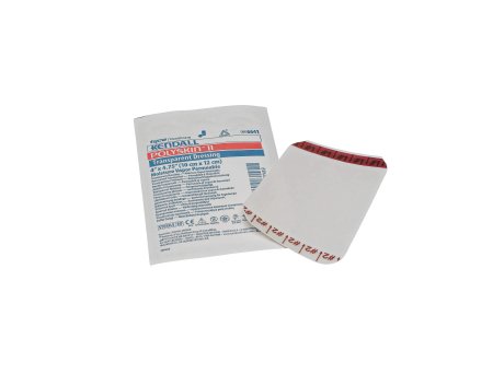 Picture of Transparent Film Dressing Kendall™ Rectangle 2 X 2-3/4 Inch 2 Tab Delivery Without Label Sterile6640