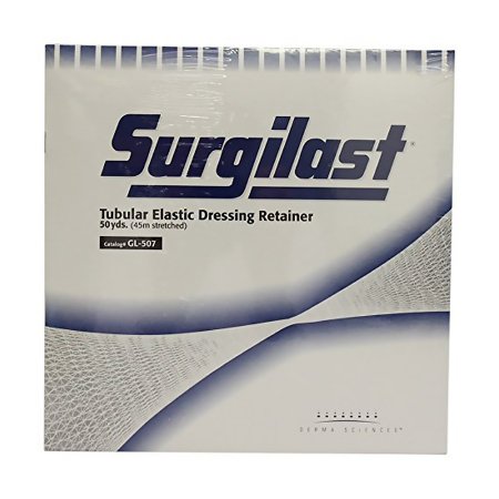 Picture of Elastic Net Retainer Dressing Surgilast® Tubular Elastic 50 Yard Length Size 6 White Large Head / Shoulder / Thigh NonSterileGL507