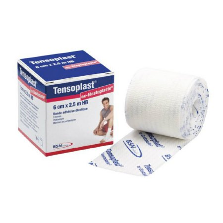 Picture of Elastic Adhesive Bandage Tensoplast® 3 Inch X 5 Yard Medium Compression No Closure White NonSterile02595002