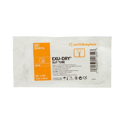 Picture of Slit Tube Wound Dressing Exu-Dry Polyethylene / Rayon / Cellulose 2 X 3 Inch5999PTM