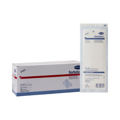 Picture of Non-Adherent Dressing Sorbalux® Non-Adherent Rayon / Polyester 3 X 8 Inch Sterile48910000