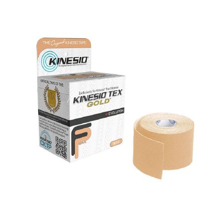 Picture of Kinesiology Tape Kinesio® Tex Gold™ FP Water Resistant Cotton 2 Inch X 5-1/2 Yard Beige NonSterileGKT-15024