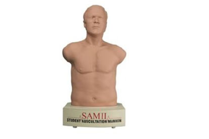 Picture of The Student Auscultation Manikin-Dark Sam II® 39 lbs718-8900