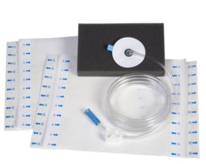 Picture of Large Black Foam Negative Pressure Wound Therapy Dressing Kit Cardinal Health™ 3 X 15 X 25 cm47-1700