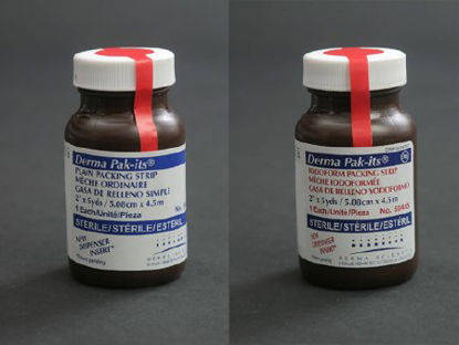 Picture of Wound Packing Strip Pak-Its® Gauze Iodoform 1/2 Inch X 5 Yard Sterile59245