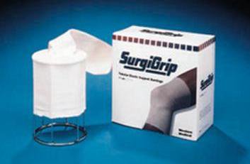Picture of Elastic Tubular Support Bandage Surgigrip® 4-1/2 Inch X 11 Yard Large Thigh 8 to 12 mmHg Pull On White NonSterileGLG10