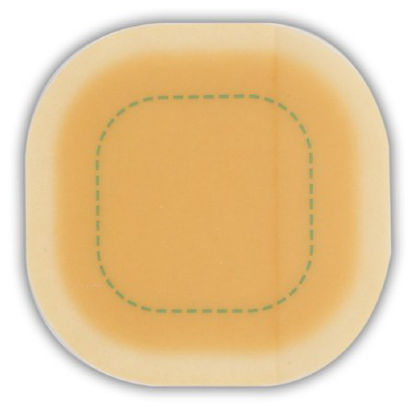 Picture of Hydrocolloid Dressing DuoDERM® Signal® 5-1/2 X 5-1/2 Inch Square Sterile403327