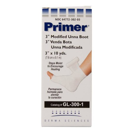 Picture of Unna Boot Primer® 3 Inch X 10 Yard Gauze Zinc Oxide NonSterileGL3001