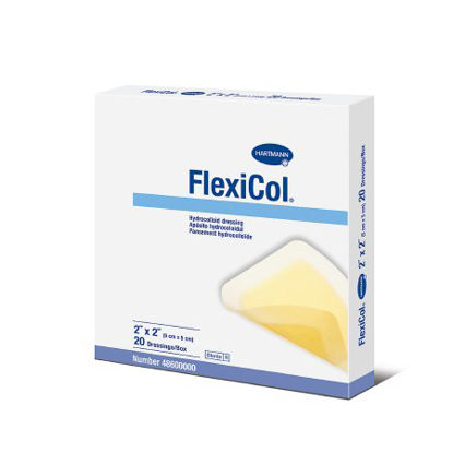 Picture of Hydrocolloid Dressing FlexiCol® 2 X 2 Inch Square Sterile48600000