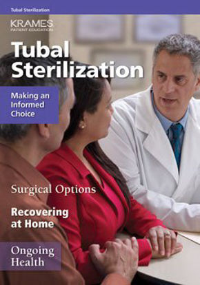 Picture of Patient Booklet Krames® Tubal Sterilization AHA11955