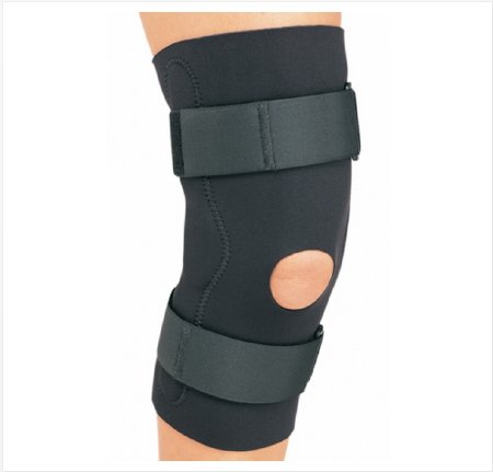 Picture of Knee Brace ProCare® 3X-Large D-Ring / Hook and Loop Strap Closure 28 to 30-1/2 Inch Thigh Circumference Left or Right Knee79-82739-10