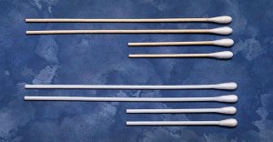Picture of Swabstick Cotton Tip Wood Shaft 6 Inch Sterile 2 per PackC15053-006