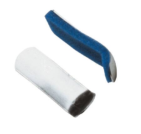Picture of Finger Splint ProCare® Without Fastening Right Hand Blue / Silver79-71007