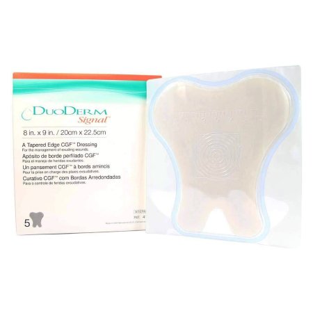 Picture of Hydrocolloid Dressing DuoDERM® Signal® 8 X 9 Inch Sacral Sterile410501