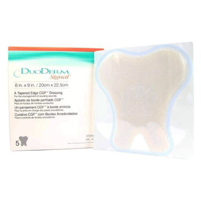 Picture of Hydrocolloid Dressing DuoDERM® Signal® 8 X 9 Inch Sacral Sterile410501