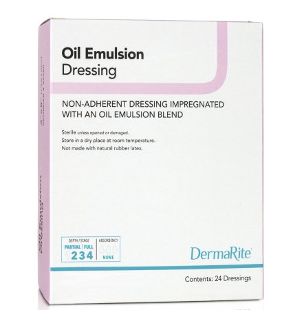 Picture of Oil Emulsion Impregnated Dressing DermaRite® 3 X 3 Inch Mesh Gauze Oil Emulsion Blend Sterile22330
