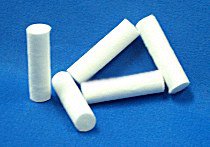 Picture of Cotton Dental Roll Fabco® Cotton 3/8 X 1-1/2 Inch Cylindrical Sterile34911510