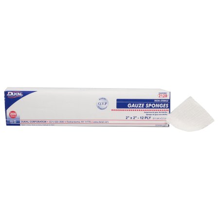 Picture of Gauze Sponge Dukal™ Cotton 12-Ply 2 X 2 Inch Square NonSterile2128