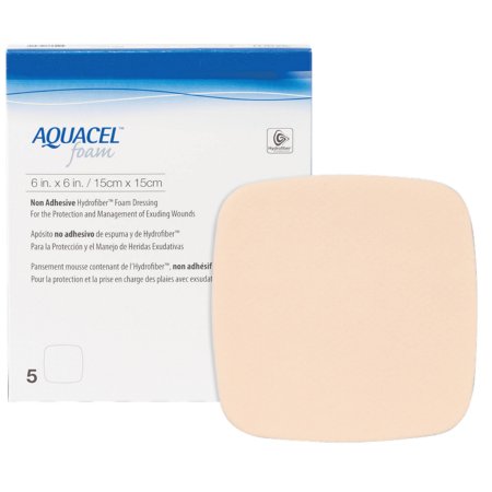 Picture of Foam Dressing Aquacel® 6 X 6 Inch Square Non-Adhesive without Border Sterile420635