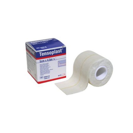 Picture of Elastic Adhesive Bandage Tensoplast® 1 Inch X 5 Yard Medium Compression No Closure White NonSterile02593002