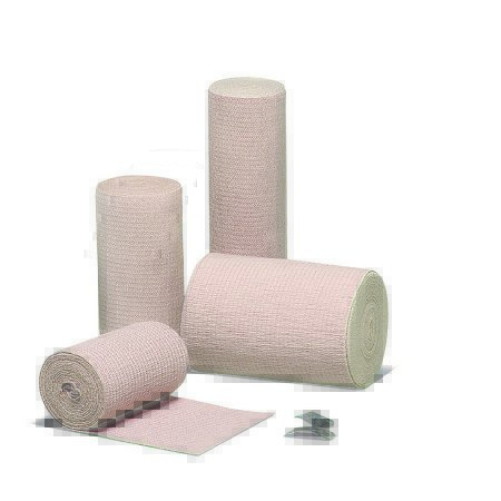 Picture of Compression Bandage Econo-Wrap® 2 Inch X 4-1/2 Yard Standard Compression Clip Detached Closure Tan NonSterile33200000