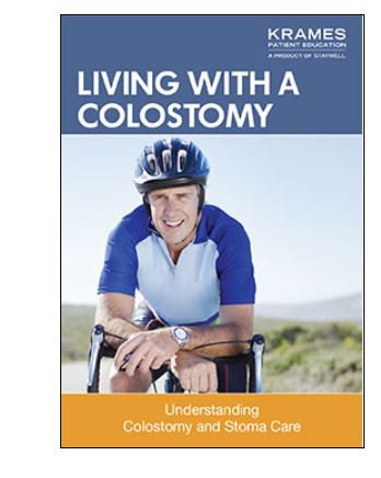 Picture of Patient Booklet Krames® Living with a Colostomy12104