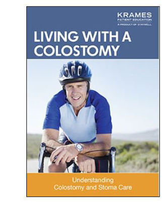Picture of Patient Booklet Krames® Living with a Colostomy12104