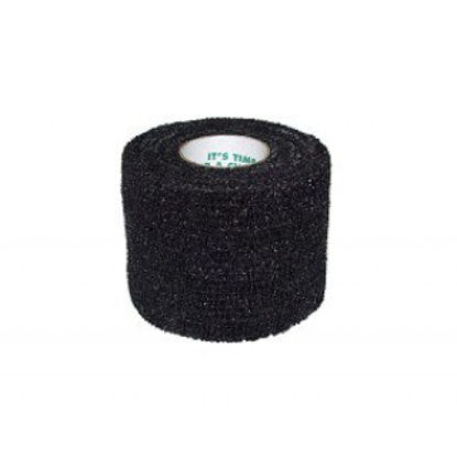Picture of Cohesive Bandage PowerFlex® 2 Inch X 6 Yard 23 lbs. Tensile Strength Self-adherent Closure Black NonSterile3720BK