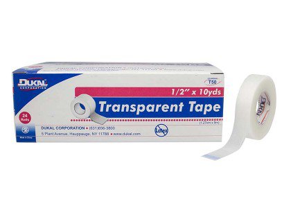 Picture of Medical Tape Dukal™ LLDPE 1 Inch X 10 Yard Transparent NonSterileT110