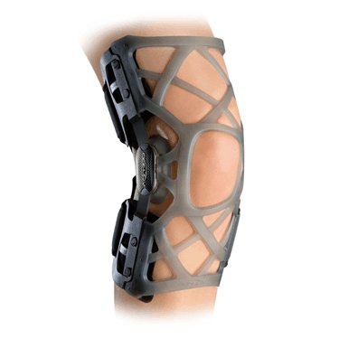 Picture of Knee Brace OA Reaction Web™ Right Medial / Left Lateral X-Small Hook and Loop Strap Closure 13 to 15-1/2 Inch Thigh Circumference Left or Right Knee11-7426-1