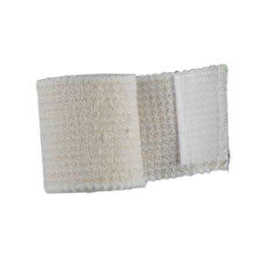 Picture of Elastic Bandage Cardinal Health™ 4 Inch X 5-4/5 Yard Standard Compression Double Hook and Loop Closure White NonSterile23593-04LF
