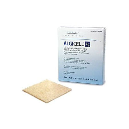 Picture of Silver Calcium Alginate Dressing Algicell® Ag 4 X 5 Inch Rectangle Sterile88545