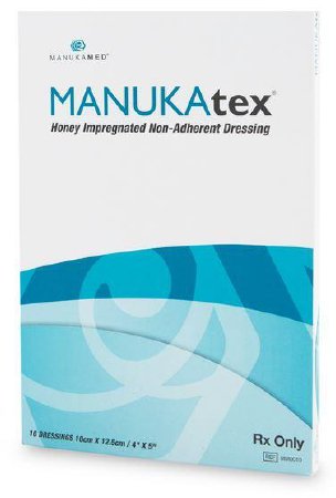 Picture of Impregnated Dressing MANUKAtex® 4 X 5 Inch Acetate Gauze Manuka Honey SterileMM0010