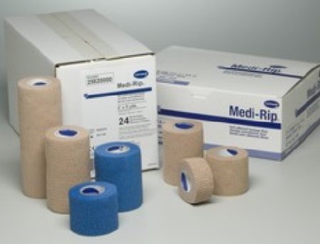 Picture of Cohesive Bandage Medi-Rip® 3 Inch X 5 Yard Team Pack Standard Compression Self-adherent Closure Tan NonSterile25830000