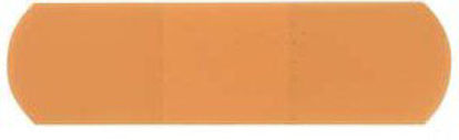 Picture of Adhesive Strip American® White Cross 5/8 X 2-1/4 Inch Plastic Rectangle Tan Sterile1010300