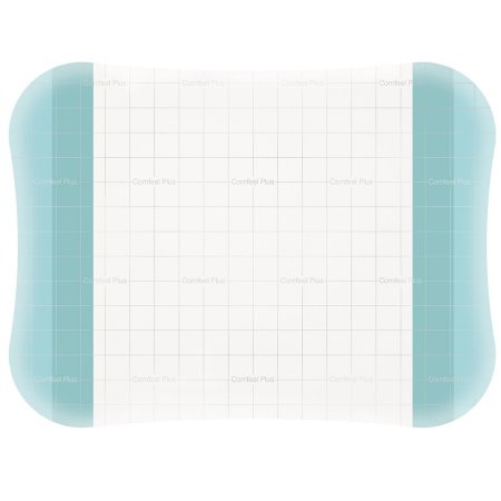 Picture of Hydrocolloid Dressing Comfeel® Plus Transparent Thin 2 X 2-3/4 Inch Rectangle Sterile33530