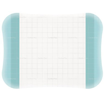 Picture of Hydrocolloid Dressing Comfeel® Plus Transparent Thin 2 X 2-3/4 Inch Rectangle Sterile33530