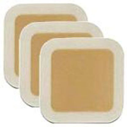 Picture of Silicone Foam Dressing Mepilex® 4 X 5 Inch Rectangle Silicone Adhesive without Border Sterile294090