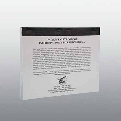 Picture of Log Book Pseudoephedrine17350