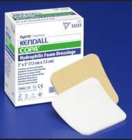 Picture of Foam Dressing Kendall™ 6 X 6 Inch Square Adhesive with Border Sterile55566B